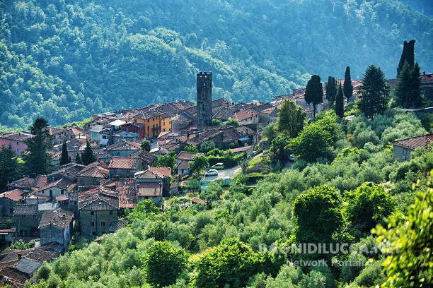 Il borgo di Benabbio sopra Bagni di Lucca - Benabbio frazione di Bagni di Lucca